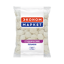 Poultry dumplings &quot;Econom Market&quot; Studencheskie 750 g